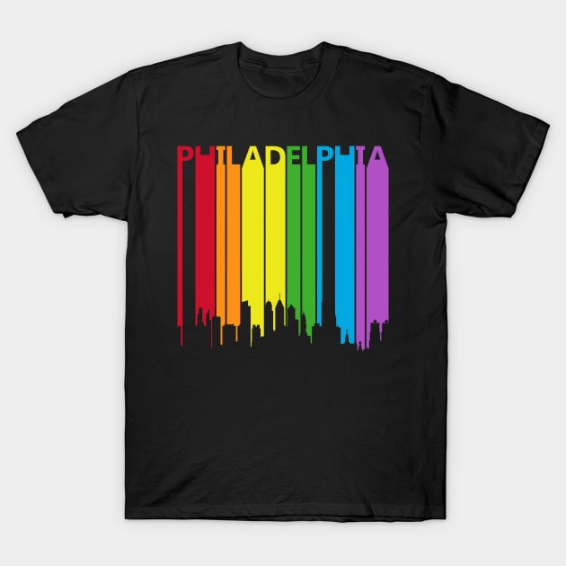 Philadelphia LGBT Gay Pride T-Shirt by GWENT